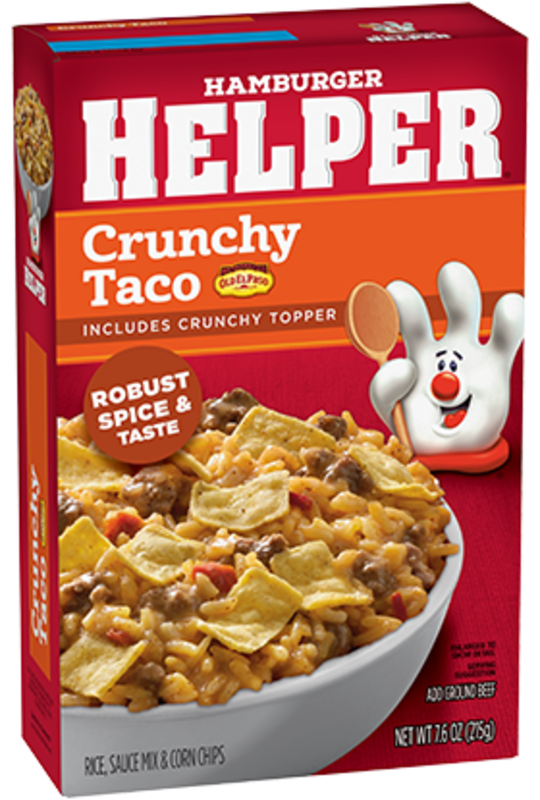 <p>Hamburger Helper</p>