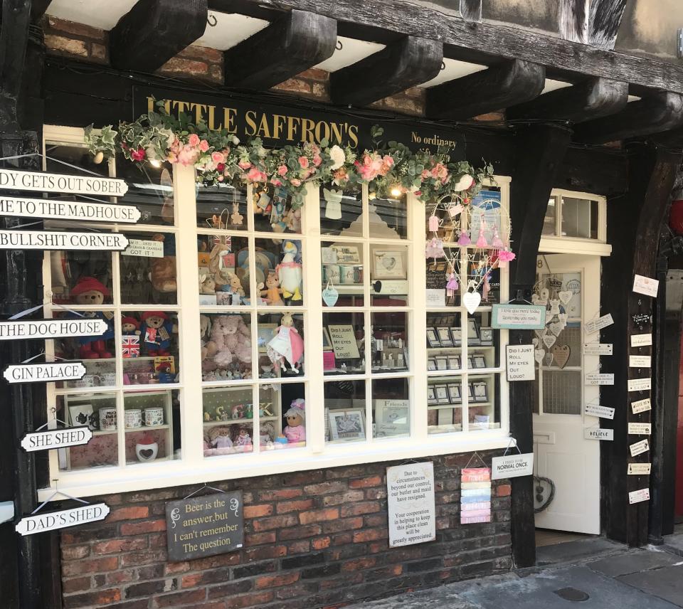 Little Saffron's on The Shambles in York. Photo: Little Saffron's