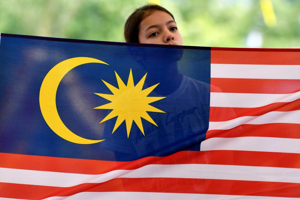 The Flag of Malaysia at the Knox Asian Festival on Sunday, August 25, 2019 at World's Fair Park.