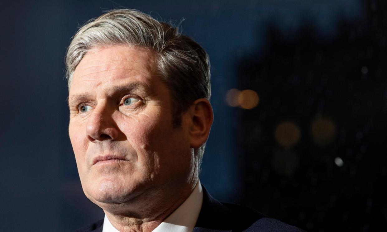 <span>Trade union sources said there would be ‘serious discussions’ on the document at a meeting planned with Starmer on Tuesday.</span><span>Photograph: Murdo MacLeod/The Guardian</span>