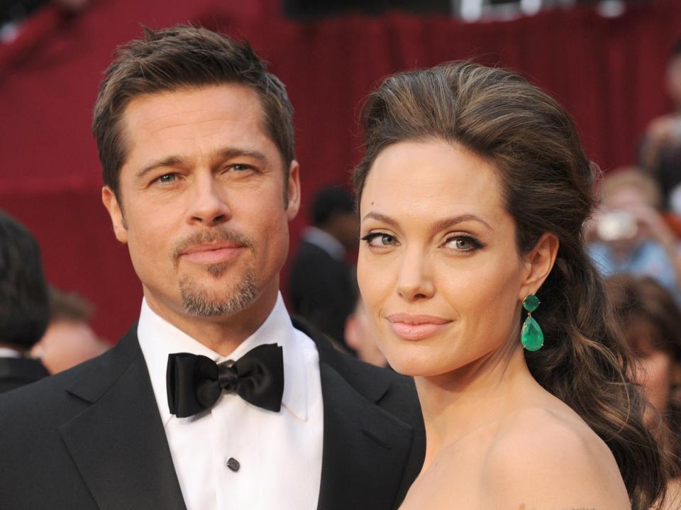 Brad Pitt and Angelina Jolie pictured in 2009 (AFP via Getty Images)