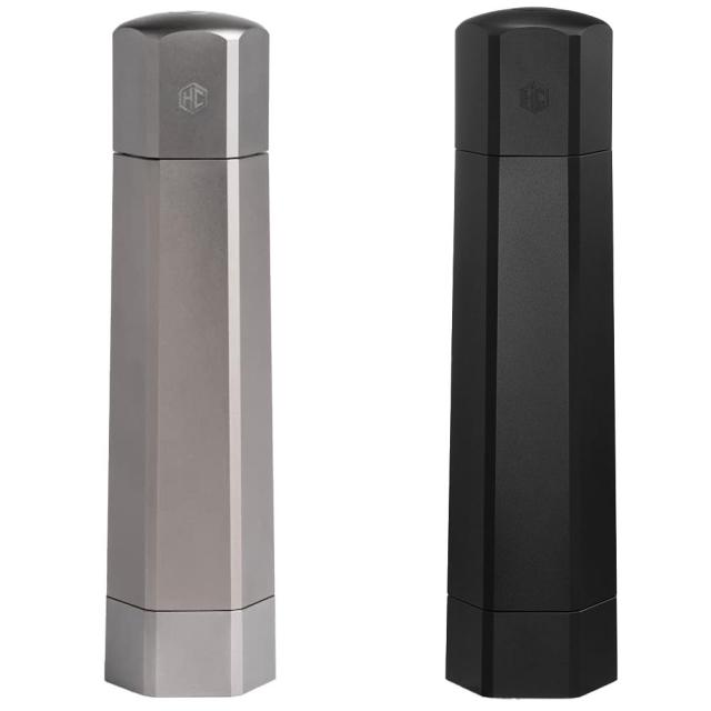 BUCCELLATI Silver Salt and Pepper Grinder Set for Men