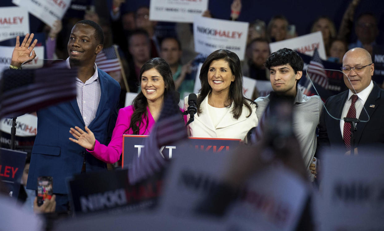 Nikki Haley family (Bill Clark / AP)