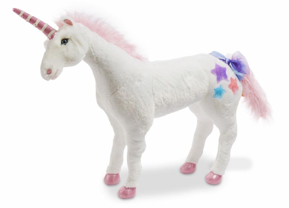 Melissa & Doug Unicorn Plush Toy £79.99 www.amazon.co.uk