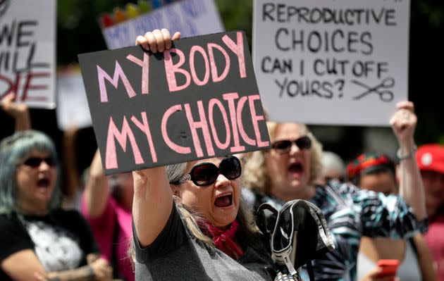 A group gathers to protest abortion restrictions at the state Capitol in Austin, Texas, on May 21, 2019. (Photo: via Associated Press)