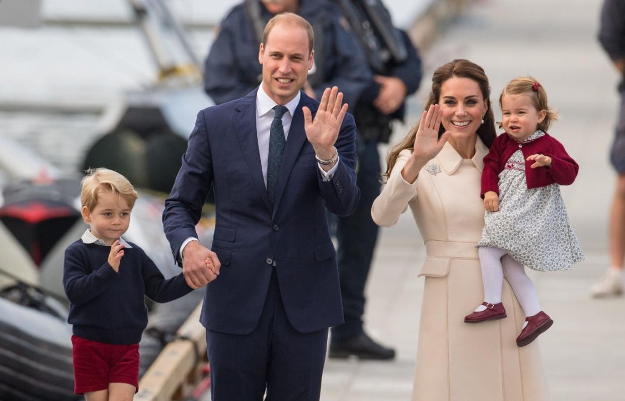 Pippa Middleton's hacked account reportedly contained pictures of Kate and her children, Prince George and Princess Charlotte (Dominic Lipinski/PA) 