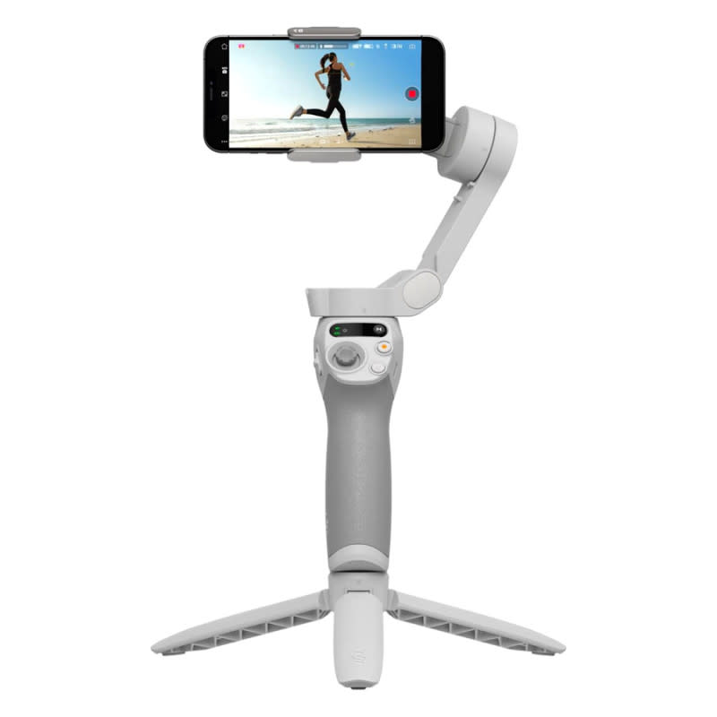 <p>Courtesy of Amazon</p><p>Modern dads’ phones are full of videos of their kids, and this gimbal, an accessory that keeps a phone steady when moved around, is an easy way to improve those seminal videos. It’s a compact tool that, when unfolded, allows dads to clamp their phone in and shoot videos using software that automatically tracks their baby’s smiling face as they giggle, sneeze, or otherwise just lie there (adorably of course). The result is a smooth, stable video that’s noticeably better than handheld shots.</p><p>[$99 (was $109); <a href="https://clicks.trx-hub.com/xid/arena_0b263_mensjournal?q=https%3A%2F%2Fwww.amazon.com%2FSmartphone-Stabilizer-Magnetic-Portable-Foldable%2Fdp%2FB0B7XCG225%3Fth%3D1%26linkCode%3Dll1%26tag%3Dmj-yahoo-0001-20%26linkId%3D6e61e7f8219d8c02290e24de553bd7fe%26language%3Den_US%26ref_%3Das_li_ss_tl&event_type=click&p=https%3A%2F%2Fwww.mensjournal.com%2Fgear%2Fgifts-for-new-dads%3Fpartner%3Dyahoo&author=Cameron%20LeBlanc&item_id=ci02cc9a3980002714&page_type=Article%20Page&partner=yahoo&section=shopping&site_id=cs02b334a3f0002583" rel="nofollow noopener" target="_blank" data-ylk="slk:amazon.com;elm:context_link;itc:0;sec:content-canvas" class="link ">amazon.com</a>]</p>