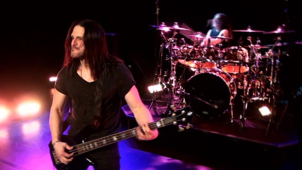 <p>David Z was the bassist for New York-based metal band Adrenaline Mob. He died July 14 in a car accident. He was 38.<br> (Photo: YouTube) </p>