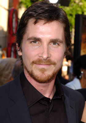 Premiere: Christian Bale at the Hollywood premiere of Warner Bros. Pictures' Batman Begins - 6/6/2005 Photo: Steve Granitz, WireImage.com