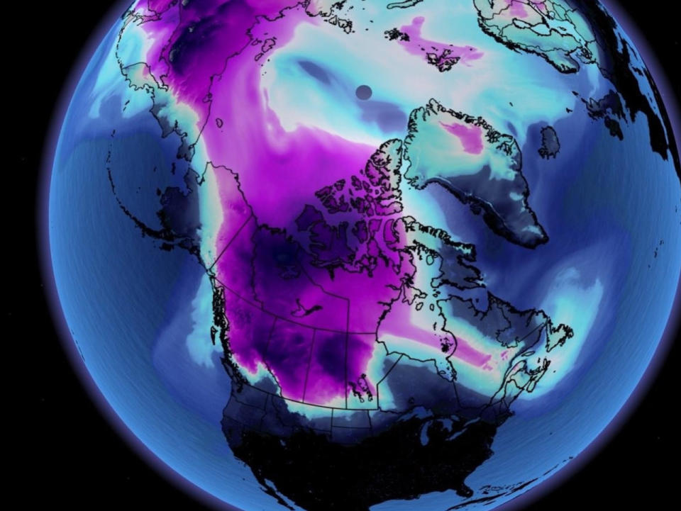 Severe cold snap defies El Niño, brings extreme chill to the Prairies