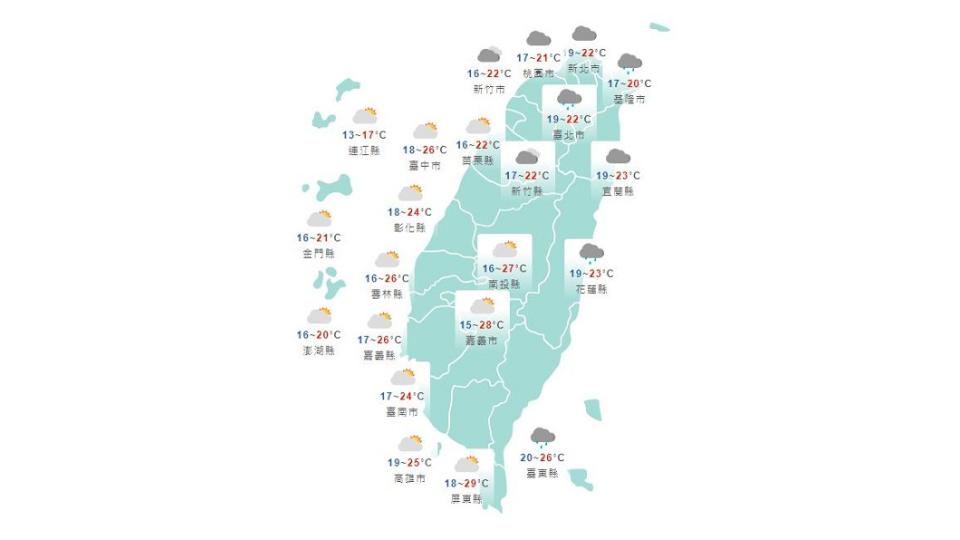 圖／中央氣象局