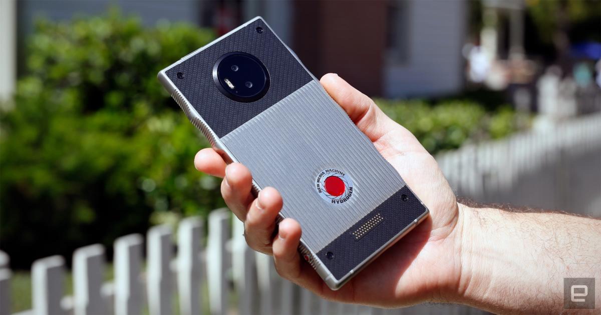 A closer look at RED's audacious Hydrogen One phone