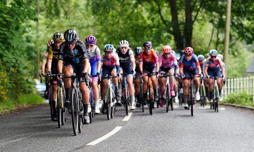 <span>The women’s Tour of Britain remains scheduled for 4-9 June despite a lack of stage details and sponsorship.</span><span>Photograph: Martin Rickett/PA</span>