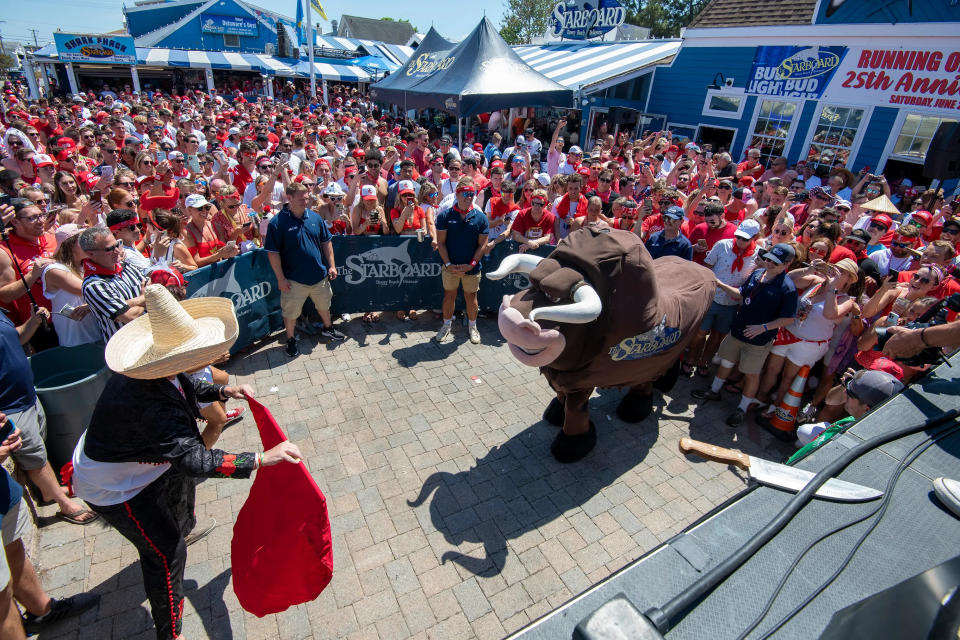 The 26th annual Running of the Bull is set to return to Dewey Beach this summer. The event date hasn't been announced.