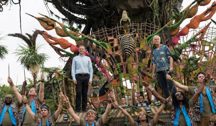 James Cameron opens Pandora: The World of Avatar - Credit: Disney