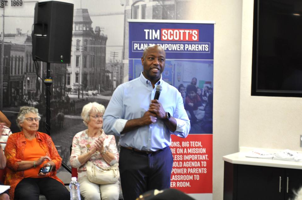Tim Scott dropped out of the presidential race Nov. 12.