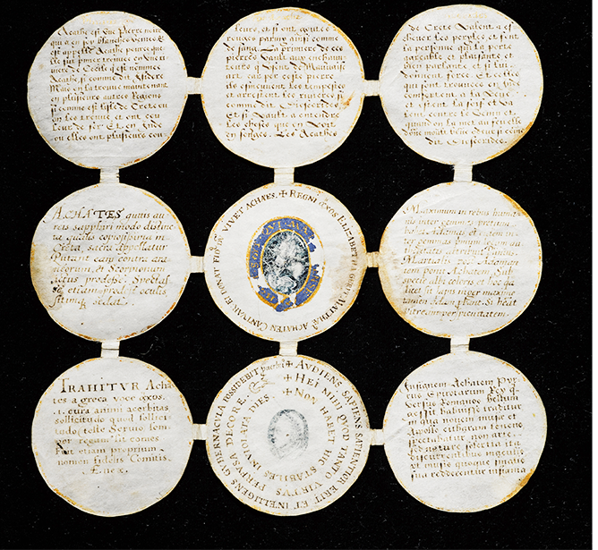 The intricate manuscript the Archbishop gave to Queen Elizabeth 1 (DCMS/PA)