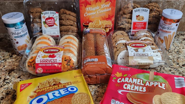 Aldi's fall cookies