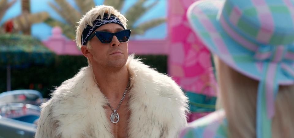 Ryan Gosling stars as Ken in "Barbie."