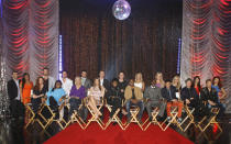The new cast and their professional partners made their official debut today on "Good Morning America" at the El Capitan Theater in Los Angeles.