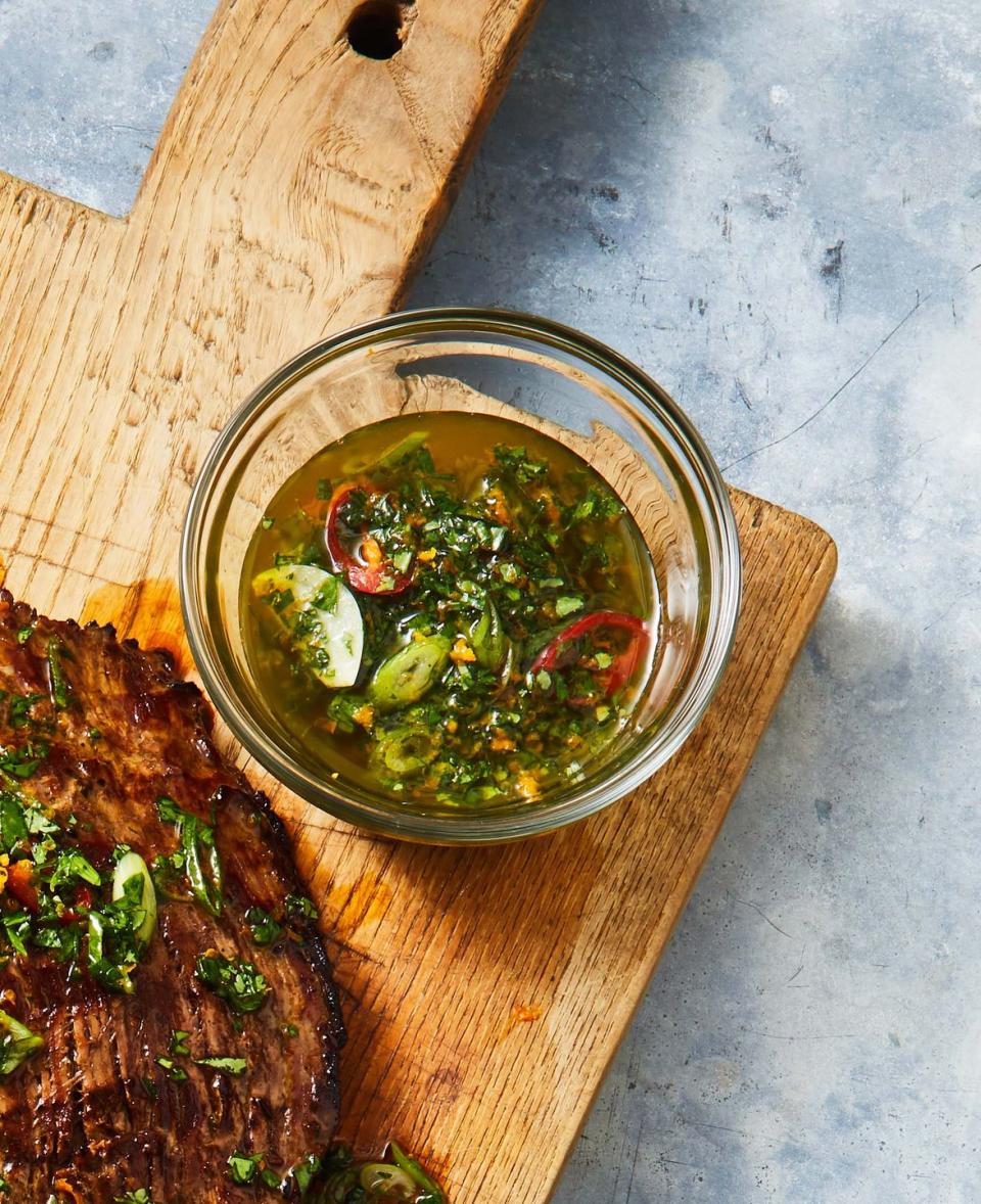 Orange-Spiked Chimichurri