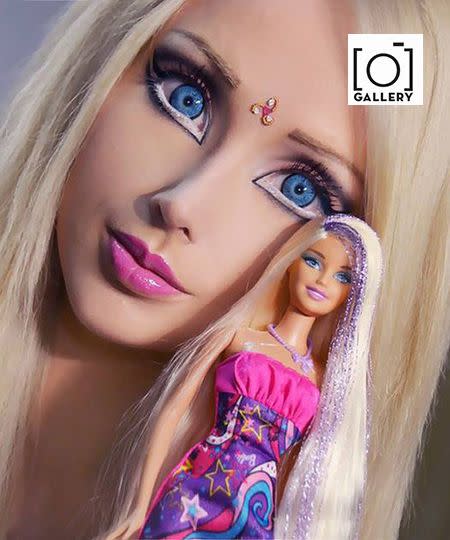 Barbie-doll male Ken Army-Look semi-portrait no property release