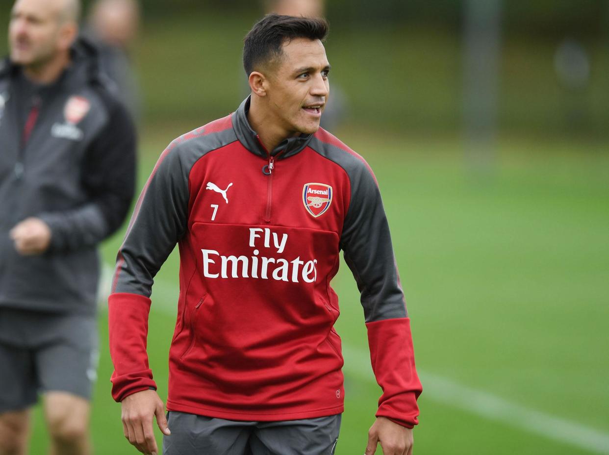 Alexis Sanchez's Arsenal contract expires next summer: Getty