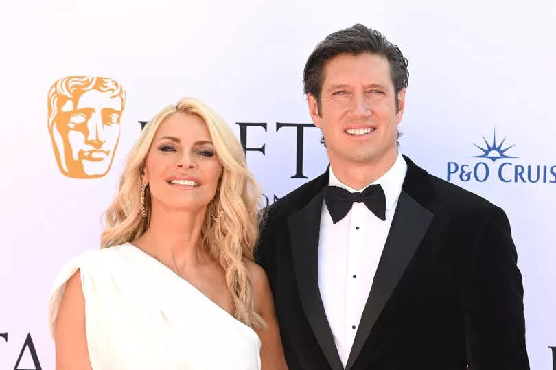 Tess Daly and Vernon Kay at BAFTAs