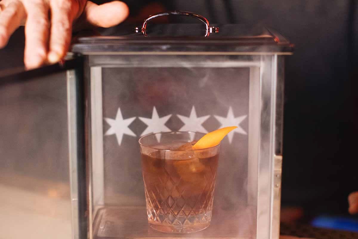 Smoked negroni