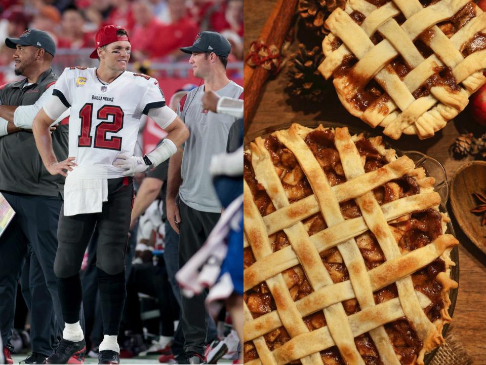 Tom Brady pie