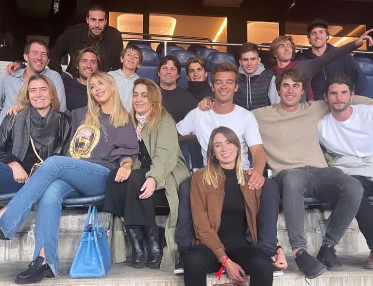 Los amigos de Wanda Nara que fueron a ver a Icardi en el PSG