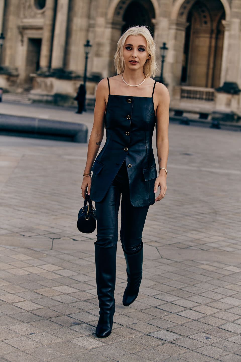 Doja, Naomi, Janet, Oh My! The Final Day of Paris Fashion Week Street Style