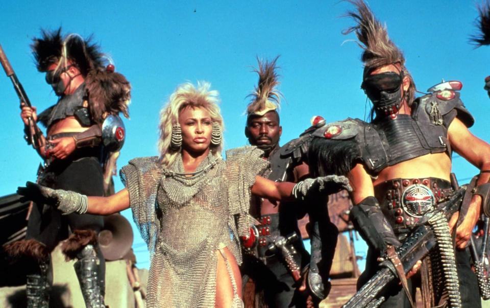 Role of a lifetime: Tina Turner as Aunty Entity in Mad Max: Beyond Thunderdome, 1985 - Photo 12 / Alamy Stock Photo