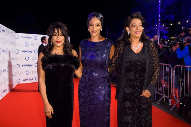 Kim, Debbie and Joni Sledge