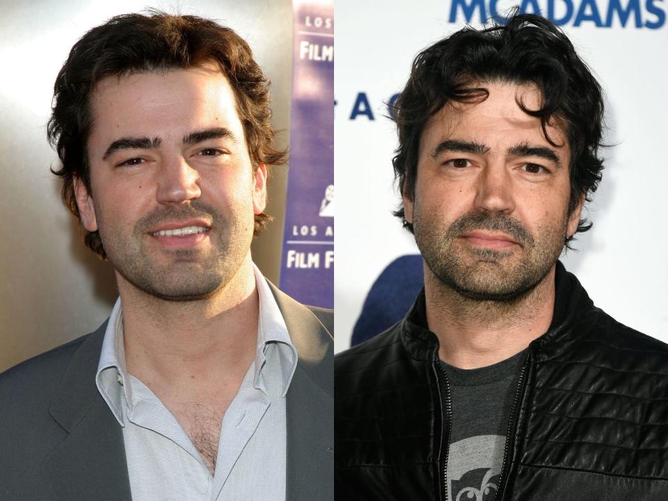 ron livingston then and now