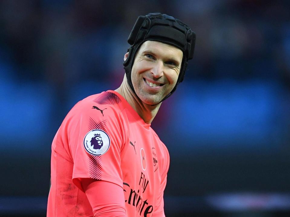 Arsenal's Petr Cech starts north London derby mind games early suggesting it's time Tottenham won a trophy