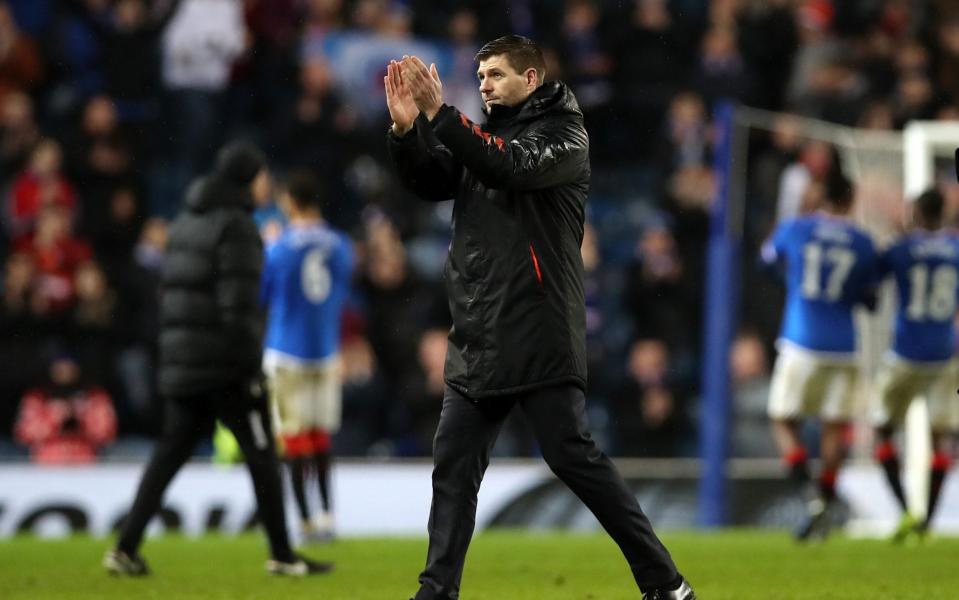 Steven Gerrard has led Rangers to the Europa League knock-outs in his second season at the club - Getty Images Europe