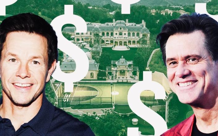 Mark Wahlberg and Jim Carrey among stars rushing to sell homes to beat new ‘mansion’ tax