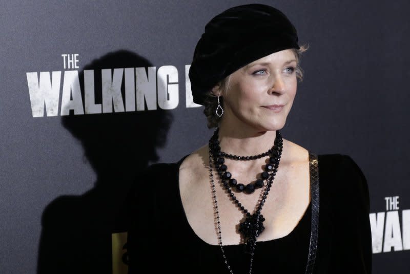 Melissa McBride will reprise Carol in "The Walking Dead: Daryl Dixon" Season 2. File Photo by John Angelillo/UPI