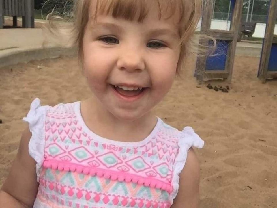 Zoey Hancock was three years old when she died at her daycare in Regina in March of 2018. (Submitted by Debbie Hancock - image credit)