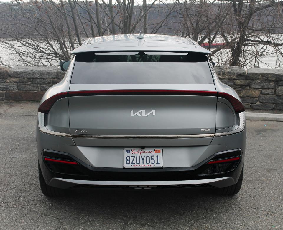 The 2022 Kia EV6 GT-Line.