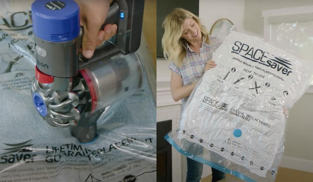 Spacesaver Vacuum Bag Review: Get Half Your Closet Back