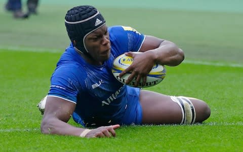 Maro Itoje in action for Saracens - Credit: Getty images