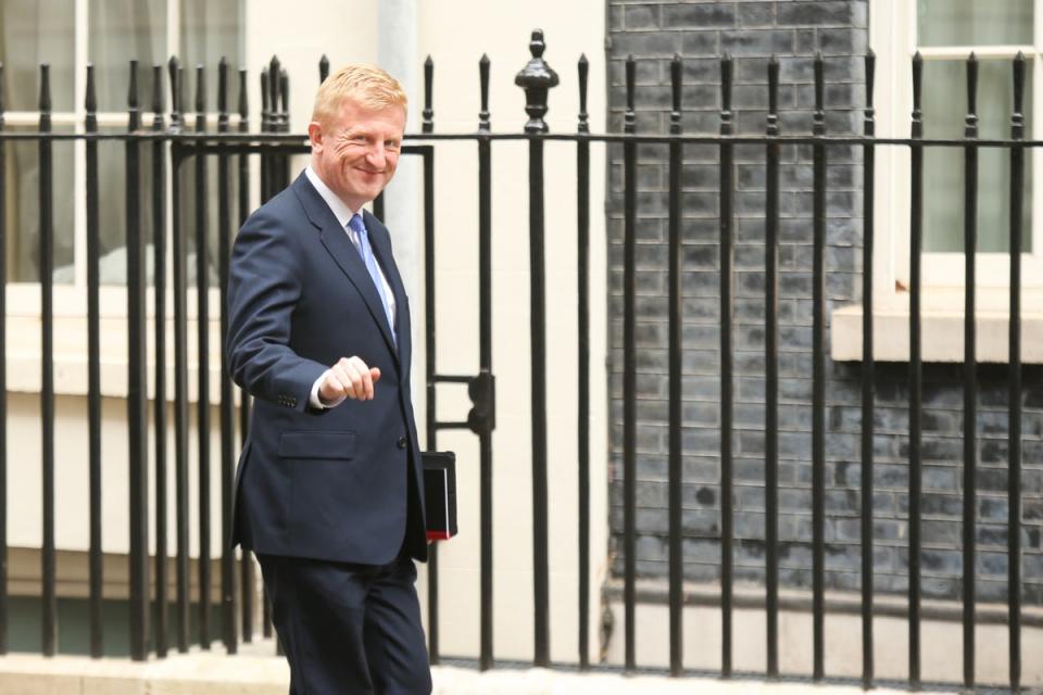 Oliver Dowden resigned as Conservative party chairman in the wake of the double by-election defeat (PA) (PA Wire)