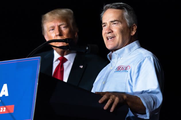 Rep. Jody Hice could've benefited from the power of Trump's endorsement, polls in Georgia suggested. But he seemingly believed Trump's backing would be enough to propel him to victory, and ran what many Georgia GOP consultants considered a poor campaign as a result. (Photo: Sean Rayford via Getty Images)