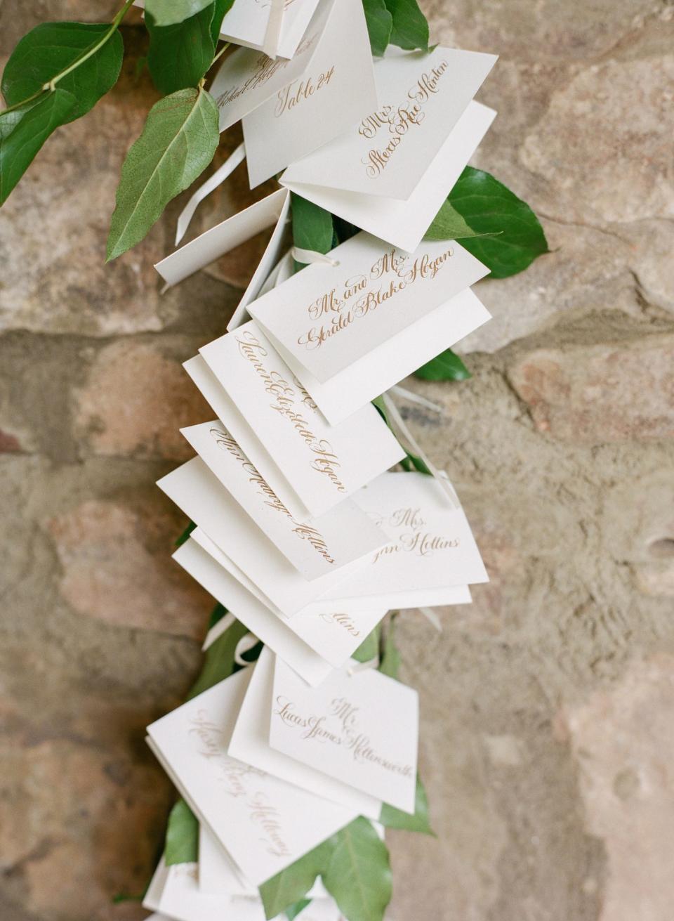 Escort Cards