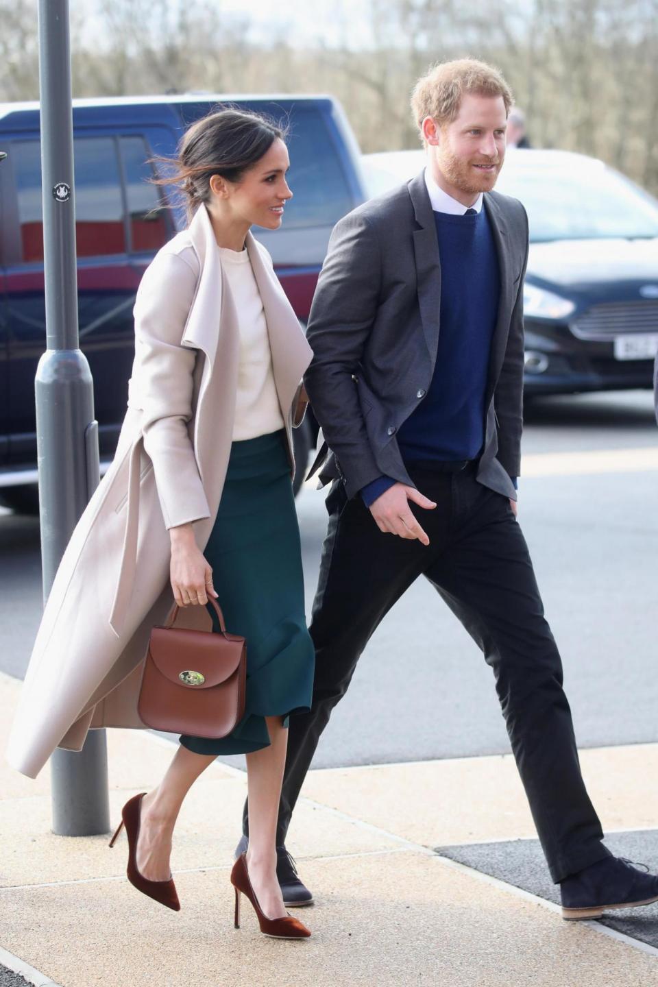 Meghan Markle and Prince Harry arrive in Belfast (Getty Images)