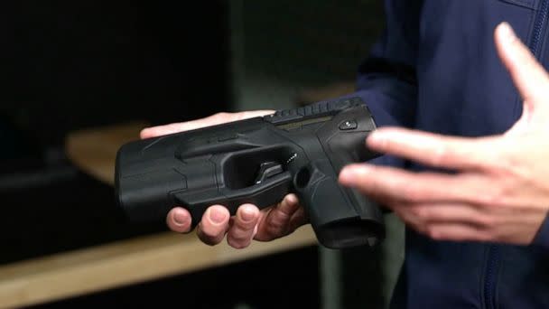 PHOTO: Colorado-based weapons startup BioFire Technologies has introduced a 'smart gun' that uses smartphone-like technology to keep it from being fired by unauthorized users. (ABC News)