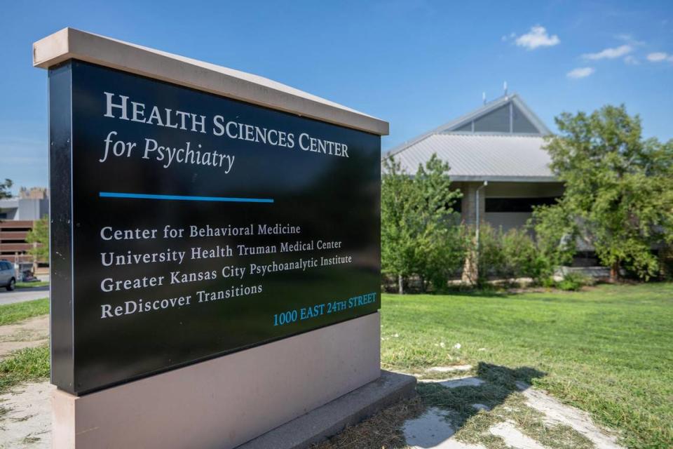A 2023 photograph of the Center for Behavioral Medicine, a psychiatric hospital in Kansas City's Hospital Hill neighborhood. Lawmakers have warned that the facility, built in 2004, is in bad shape. 