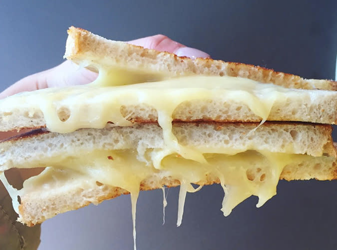 Vermont: Grilled Cheddar Cheese